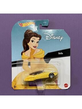 Hot Wheels Character Cars Disney Belle Beauty & The Beast Toy